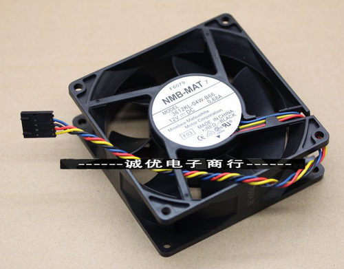 原装NMB 3612KL-04W-B66 12V 0.68A 9032四线戴尔服务器机箱风扇