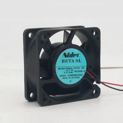 原装 nidec D06A-12TS1 02 DC12V 0.21A 6025 6CM富士变频器风扇