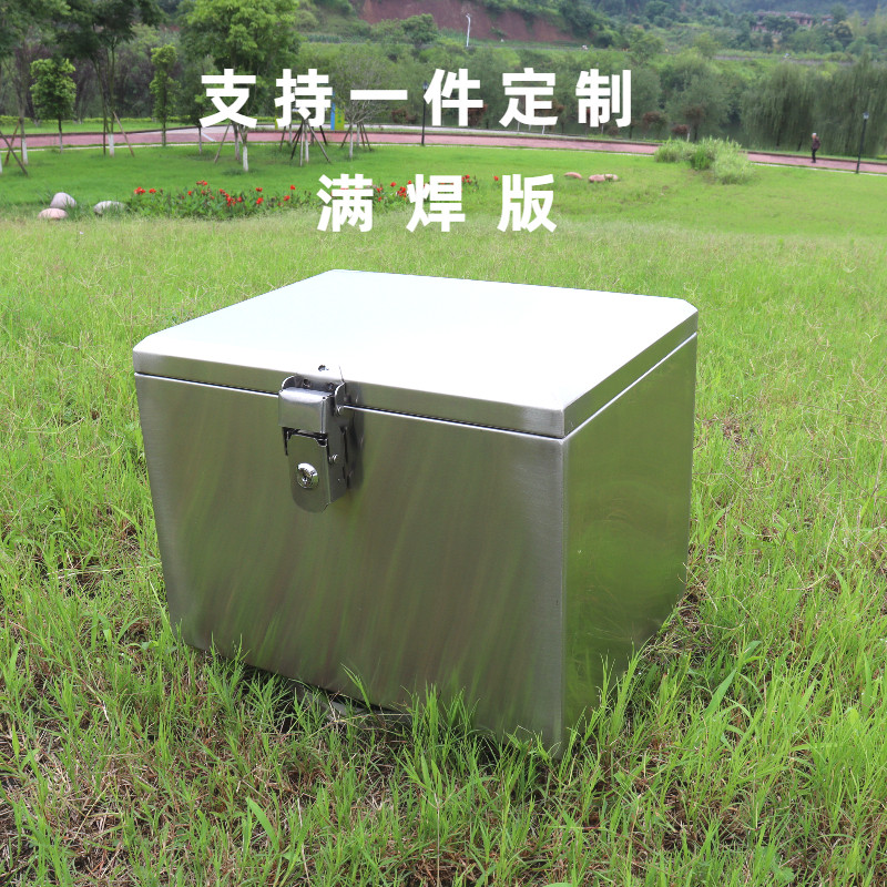 不锈钢后备箱加厚超大号储物摩托车尾箱304防水电动车后备箱