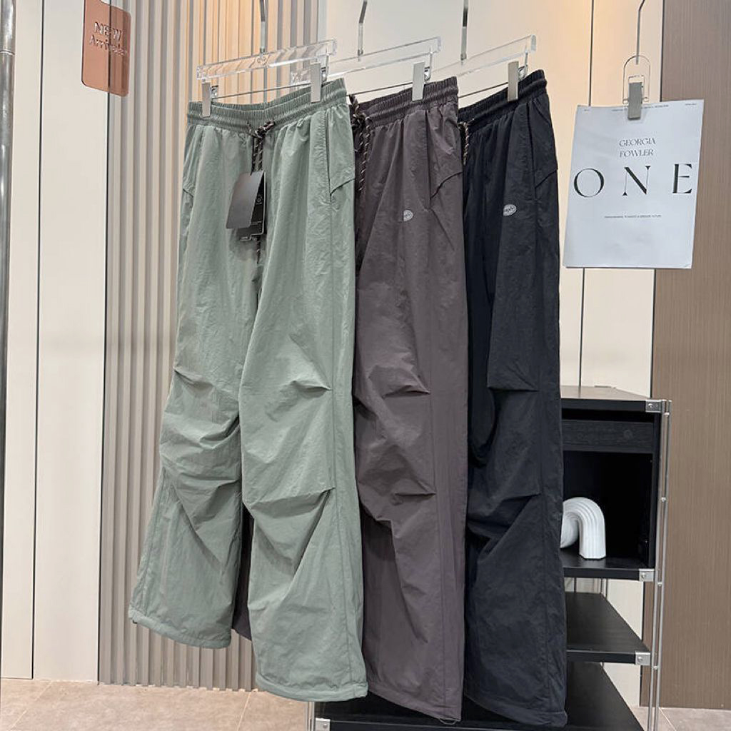 大厂订单！男女情侣秋冬加绒加厚保暖防泼水户外休闲裤冲锋伞兵裤