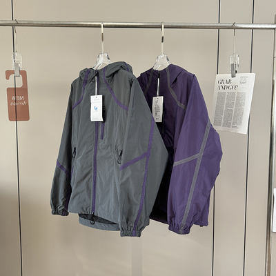 防风防水连帽软壳冲锋衣夹克外套