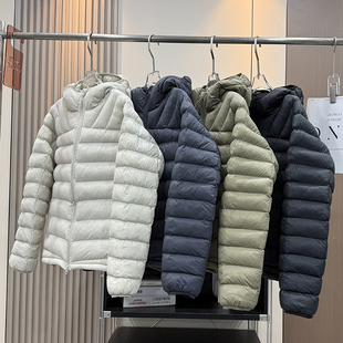 大厂订单！男女同款冬季防风防泼水轻便保暖P棉连帽排骨棉服外套