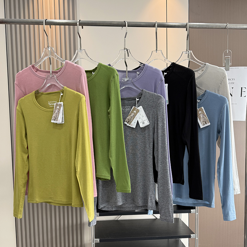 美利奴羊毛速干衣！户外登山排汗透气弹力长袖针织衫打底衫女秋