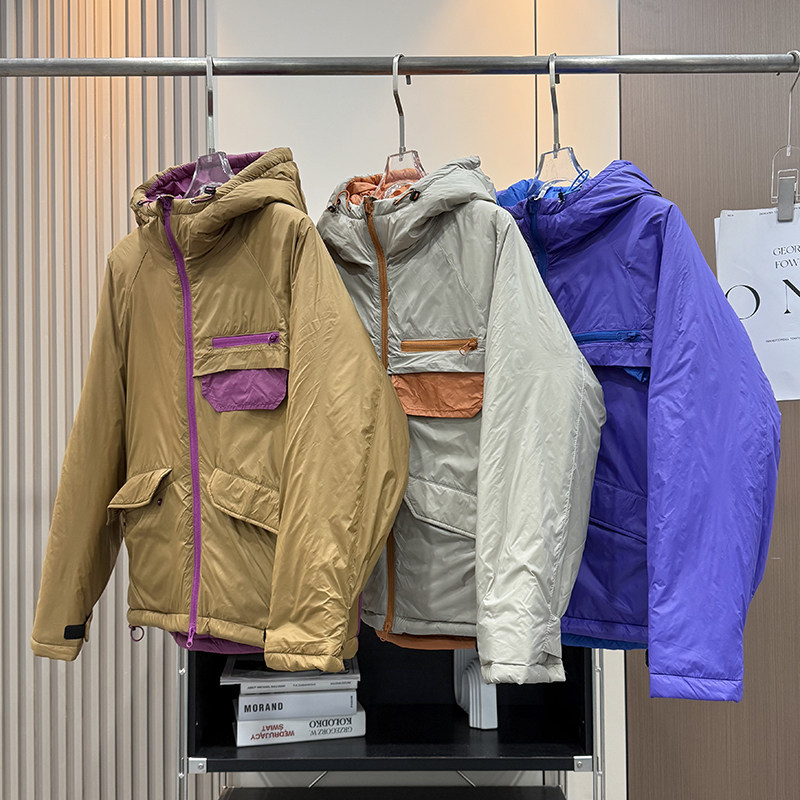 大厂订单！男女款冬季宽松撞色户外轻量化多口袋连帽棉衣棉服外套,女装/女士精品,棉衣/棉服,淘宝优惠券,粉丝福利购,淘宝优惠卷