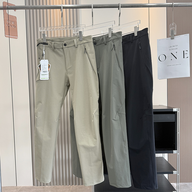 黑科技三防面料！男女款秋季防风防水小直筒工装休闲裤户外登山裤