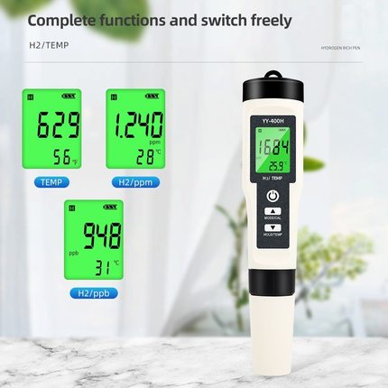 YY-400H测氢笔 富氢水测试笔检测氢气浓度含量仪负电位水质分离子
