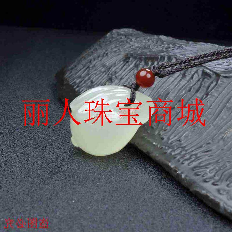 和田玉兔手链本命年十二生肖兔子男女士项链脚链吊坠玉石兔钥匙扣