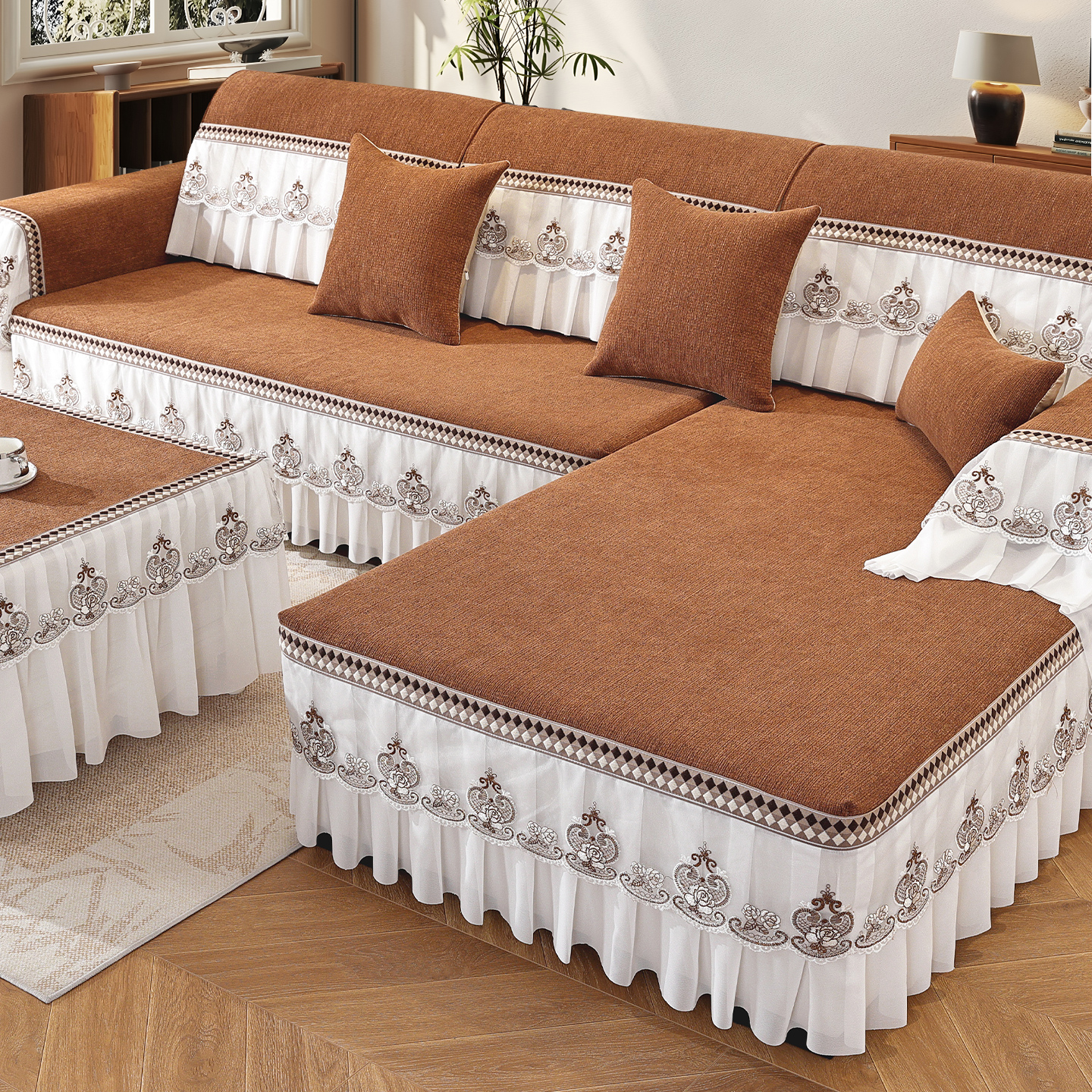 沙发垫坐垫盖布沙发套罩全包座垫