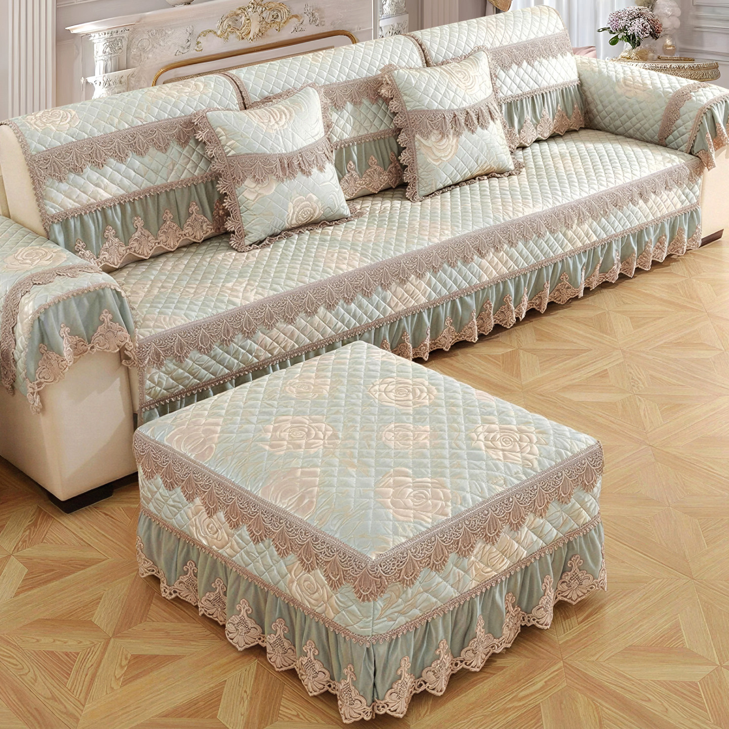 直排沙发垫子坐垫盖布巾四季通用2026新款皮沙发套罩全包脚踏定制,居家布艺,沙发垫,淘宝优惠券,粉丝福利购,淘宝优惠卷