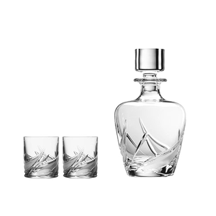 DAVINCI意大利进口威士忌酒杯水晶玻璃杯洋酒杯子酒樽套装礼盒