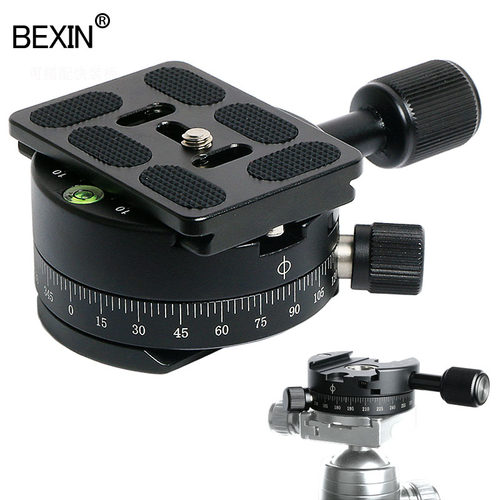 360°三脚架全景云台夹座