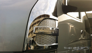 适用于丰田海狮HIACE200系2005up原装电镀沙板前角板