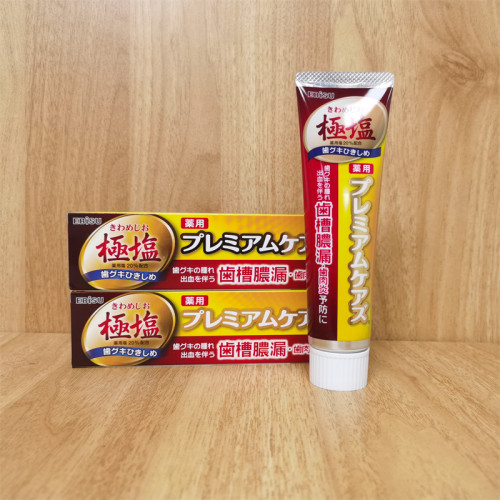 日本惠百施极盐加护咸味清火牙膏