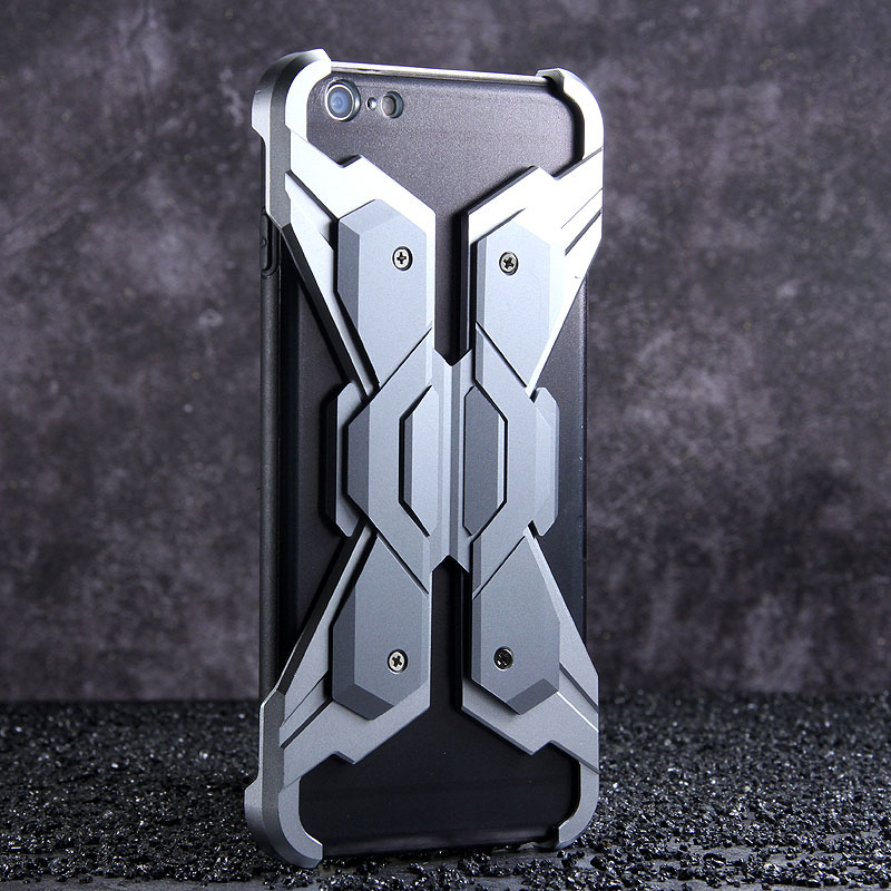 Luphie Neo Armor EVA Wings Shockproof TPU Metal Case Cover for Apple iPhone 6S Plus & iPhone 6S & iPhone 6 Plus & iPhone 6