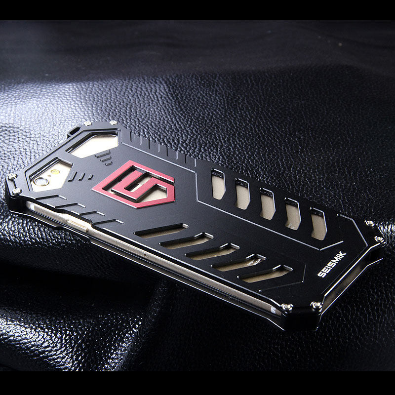 SEISMIK S-ONE Armor Man Shockproof Aluminum Shell Metal Case Cover for Apple iPhone 6S Plus/6 Plus & iPhone 6S/6