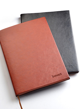 bowen博文552随身本A7口袋本简约商务笔记本喷边设计便携放包包小本子学生日记本手帐账本工作记事本可定制