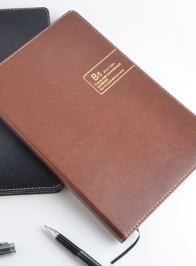 bowen博文5200/5201/5202/5203/5204简约商务笔记本工作会议记录记事本高频本子办公文具用品企业LOGO定制