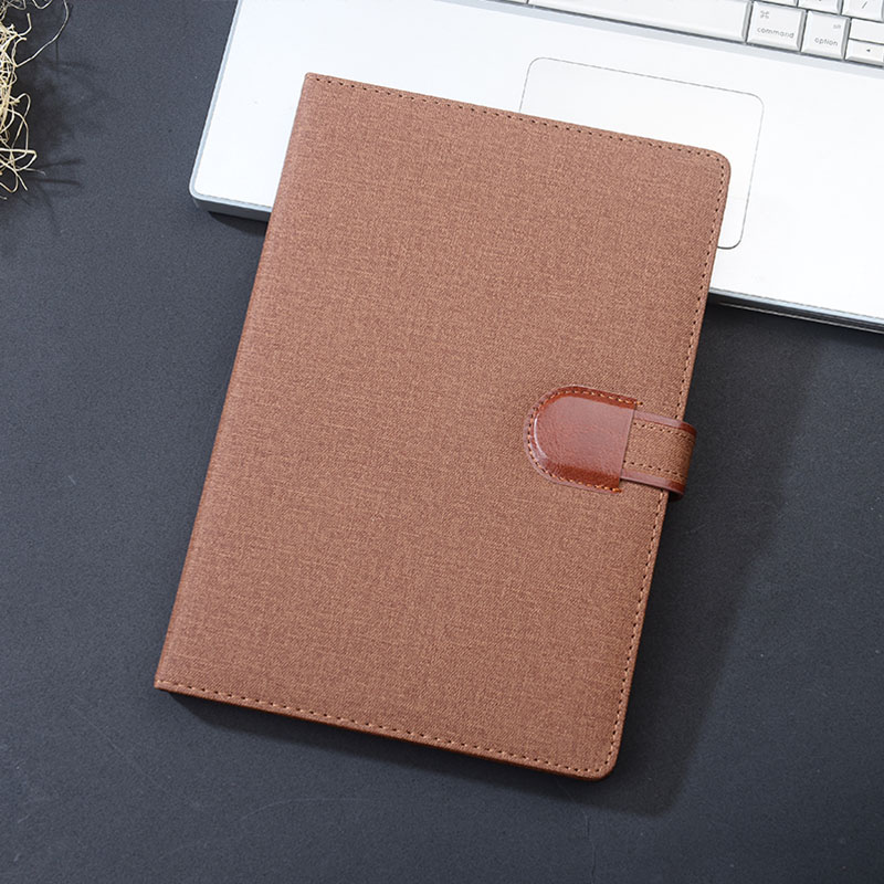 简约商务pu皮面会议记录本定制