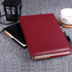 bowen博文25178简约时尚 商务记事本A5大本子厚办公文具工作会议笔记本带笔插可压印LOGO定制25K日记本子PU皮