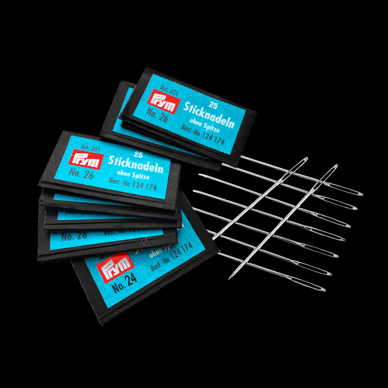 十字绣德针圆头针纯头针