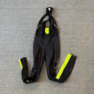 瑞典户外男款骑行服连体公路车反光加绒背带长裤自行车骑行裤冬季