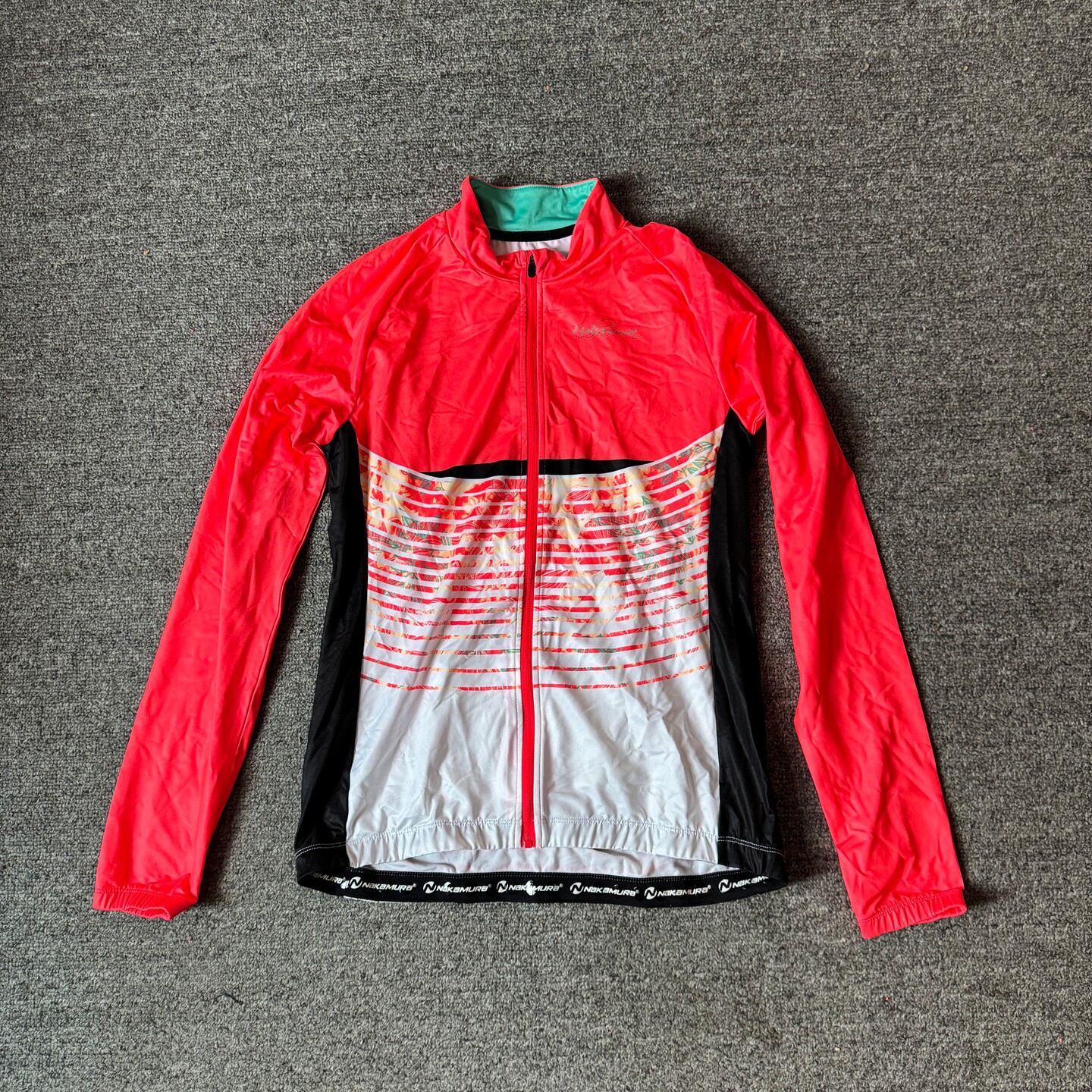 2026欧美立领春秋立领长袖女款开衫秋冬户外公路山地自行车骑行服