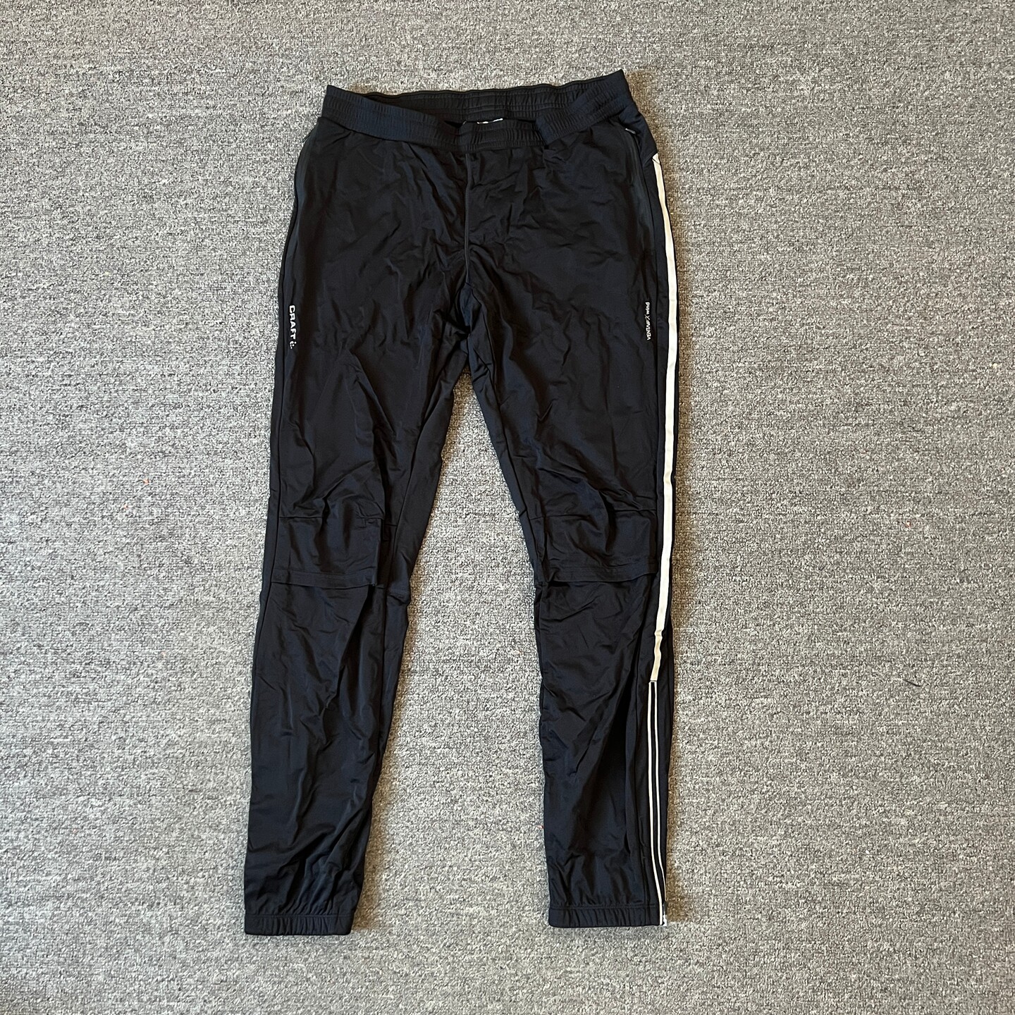 新品瑞典运动裤男款训练加绒秋冬弹力透气紧身裤骑行口袋运动长裤