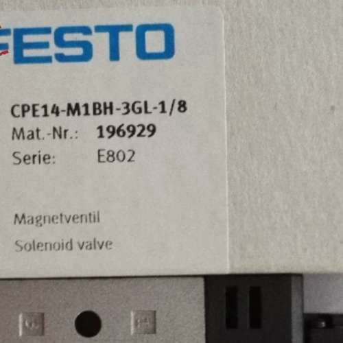 FESTO费斯托 MEBH-5/2-1/8-P-L-B 173012 真实现货当天发