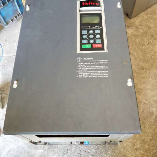优利康YD2022-T4-F变频器22KW，二手拆机，成色如