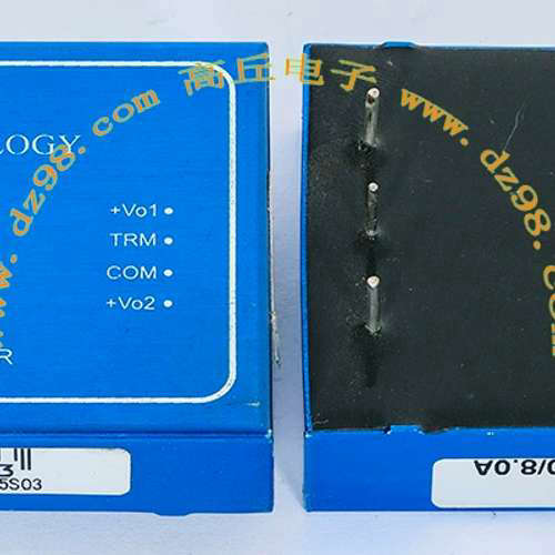 HZD40Q-48D05S03 36-72VDC转+5/+3.3VDC 3/8A 电源模块