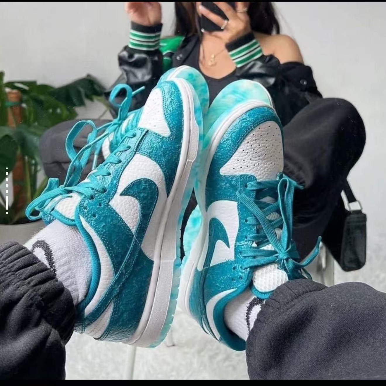 耐克/Nike Dunk Low 女低帮防滑耐磨休闲运动板鞋 Dv3029-100