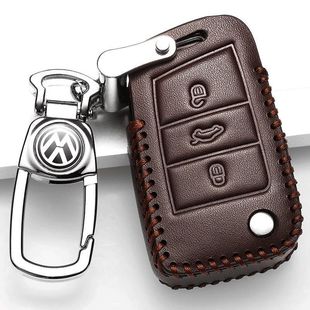 2024款大众朗逸钥匙套星空五百万版23款朗逸真皮钥匙包扣男士22款