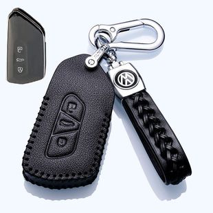 2023款大众ID.4CROZZ钥匙套2022款大众id4真皮21款钥匙包高档挂扣
