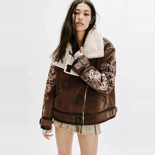 原D飞行员夹克外套FreePeople