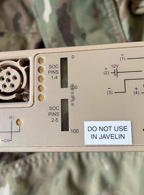 军版原品美军BB-2590/U锂离子标准电池充电电池Bren-Tronics电池