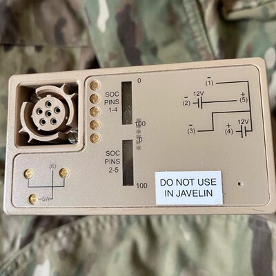 军版原品美军BB-2590/U锂离子标准电池充电电池Bren-Tronics电池