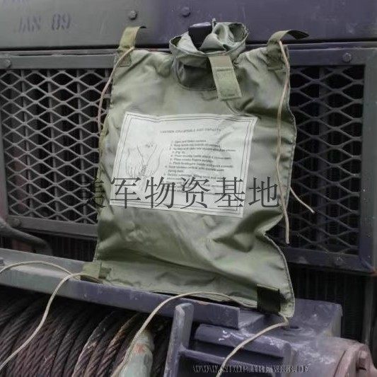 军版原品美军5.5升可折叠水袋包多用途的生存装备漂浮泅渡充气枕