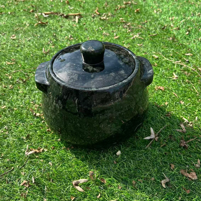 墨脱石锅精品高档天然皂石锅16种微量元素圣地莲花送礼专用炖汤锅