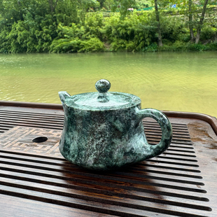 圣地莲花茶具莲花壶天然皂石墨脱功夫茶家用礼品高档送礼品套装
