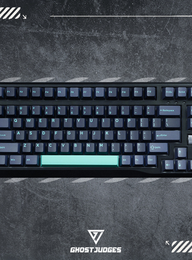 Ghost Judges垂头鲨2.0PBT二色成型原厂高度键帽二色注塑工艺