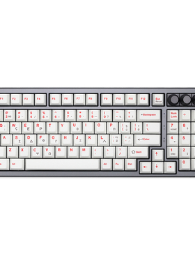 MXRSKEY希腊文字根热升华键帽加厚原厂高度PBT适配客制化