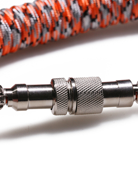 mstone螺旋尼龙机械键盘线客制化数据线type c mini口usb电话线