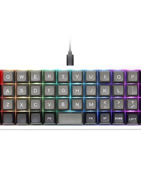 CSTC40 PCB全PCB轴热插拔支持VIAL可编程全RGB灯珠Type-C数据线