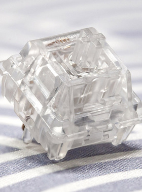 Bsun旭华透净轴全透明外壳段落手感55g适配客制化机械键盘PCPA66