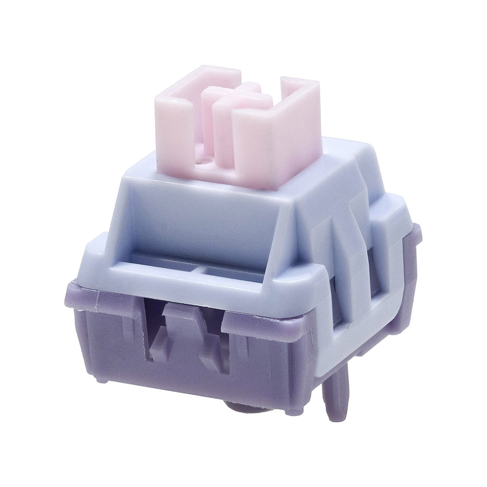 XCJZ LUCY R5T轴静音线性手感POM+TPU轴心适配客制化机械键盘轴体