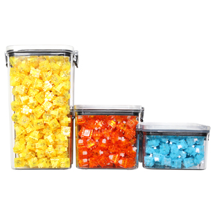 加厚轴盒桶收纳盒防水透明色可装佳达隆TTC凯华JWK圣熊猫欧特姆轴