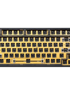 GK75机械键盘套件热插拔RGB蓝牙2.4G有线支持Windows和MacOS系统