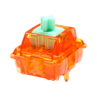 Equalz V2橘轴 线性轴手感 POM轴心+UHMWPE外壳 5脚62g橙色