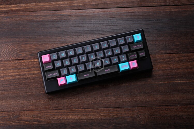 데이지 데이지 40% HHKB 기계식 키보드 맞춤형 알루마이트 알루미늄 쉘 실버 블랙 티타늄 그레이 회전 피트