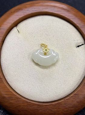 【矿姐家紫霞来了】RC17531 晴水14*22如意锁S925银扣 多样性发一